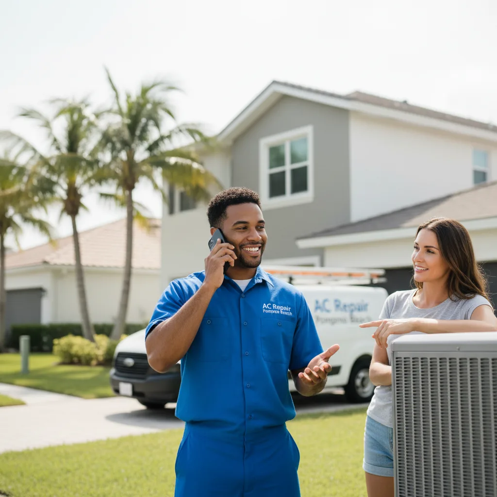 AC Repair Pompano Beach customer support in Yalaha